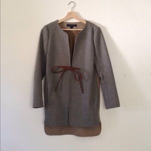 French Connection WOOL TRENCH COAT